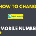 Change Mobile Number in UCO Bank