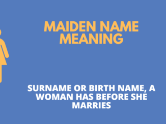 meaning of maiden name in banking form