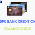 hdfc bank credit card balance check online