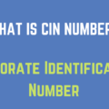 what is cin number