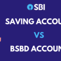saving account vs bsbd account