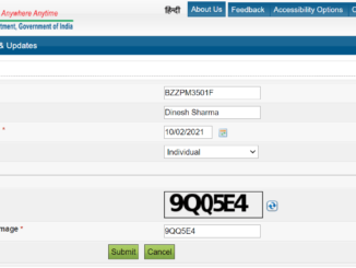 Check Pan Card Status By Name and Date of Birth