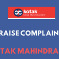 Raise Complaint in Kotak Mahindra bank Online