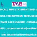 tmb bank mini statement