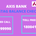 axis bank fastag balance check