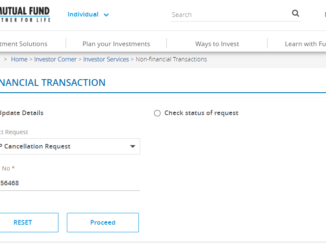 Close SBI Mutual Fund sip online