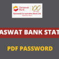 saraswat bank pdf password