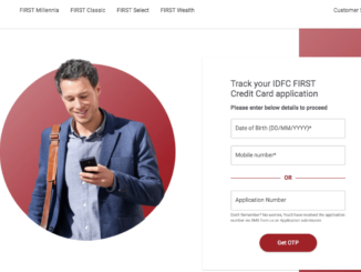 Track IDFC First Bank Credit Card Application Status Online