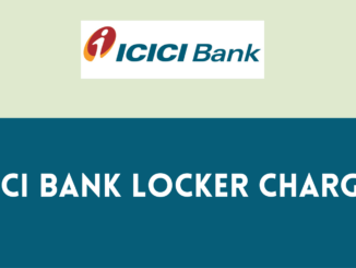 ICICI Bank Locker Charges