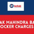 Kotak Mahindra Bank Locker Rent Charges