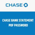 chase bank statement pdf password