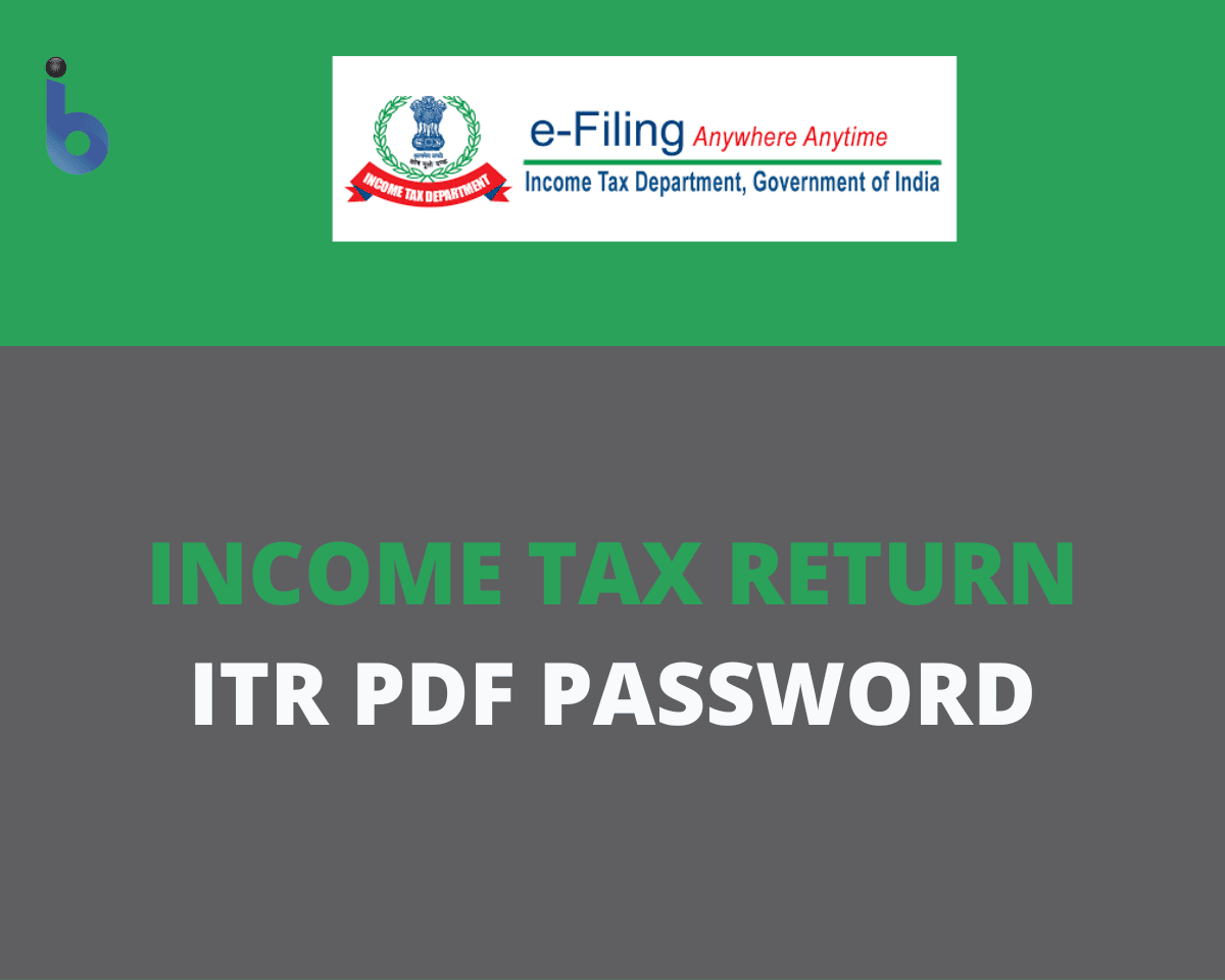 ITR PDF Password