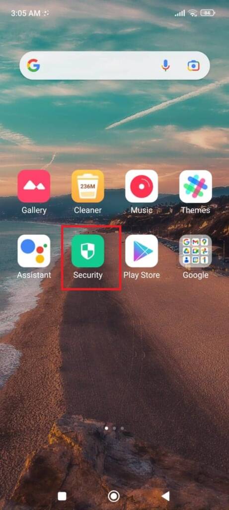security app on mobile