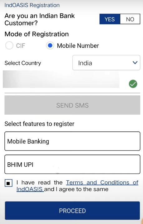 mobile banking indoasis app