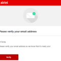 register email in airtel