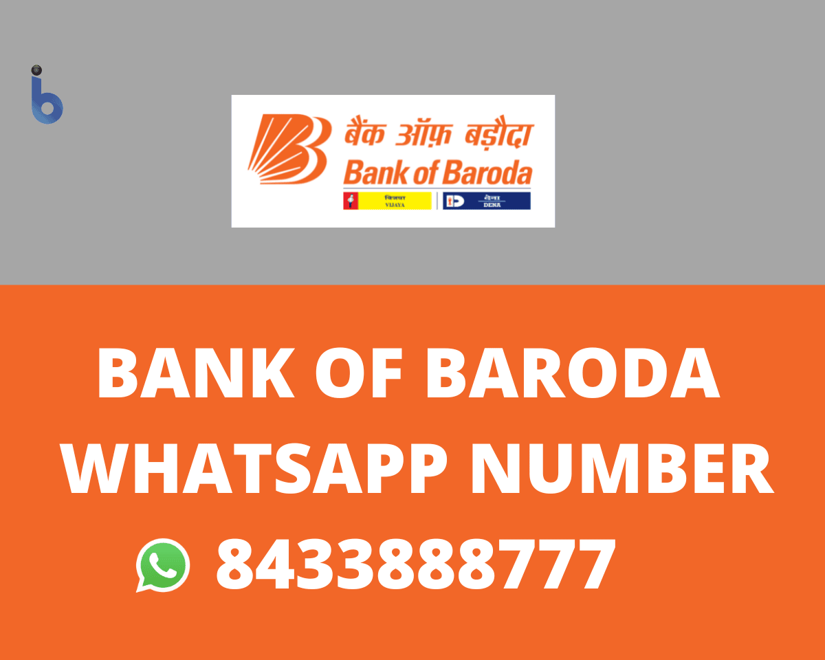 Bank of Baroda WhatsApp Number