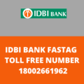 idbi fastag toll free number