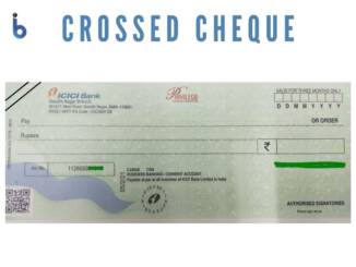 Crossed Cheque