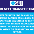 neft transfer time in sbi