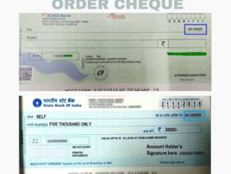 order cheque