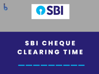 SBI Cheque Clearing Time