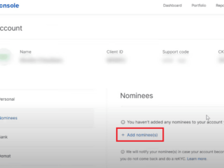 add nominees zerodha