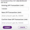 enter new upi transaction limit yono sbi