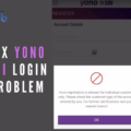 Fix YONO SBI Login Problem