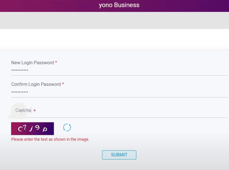 new login password yono business sbi
