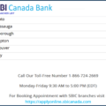 sbi canada branches list