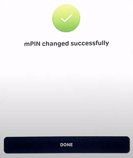 mpin changed airtel payment bank