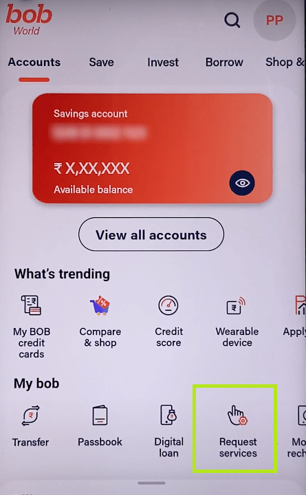 request services bob world app