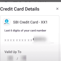 add credit card details in phonepe