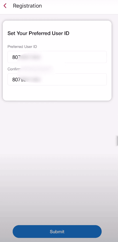 enter cent mobile user id