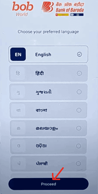 choose language bob world app