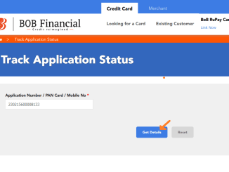 Check BOB Credit Card Tracking Status Online