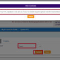 sbi kyc status online