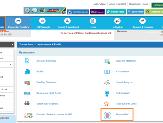 update kyc sbi online