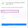 hdfc upi id created