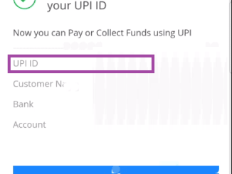 hdfc upi id created