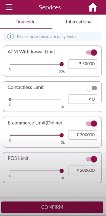 Enable domestic Online Transaction In Axis Bank Debit Card