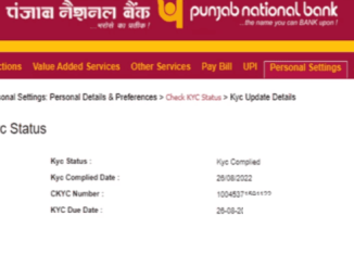 pnb kyc update online