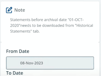 HDFC Fastag Transaction History