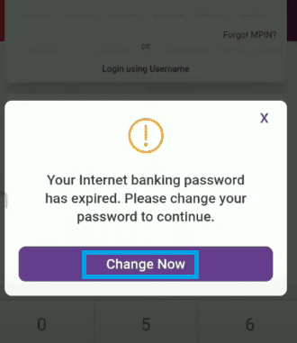 change now yono sbi internet banking password expired