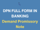 DPN Full Form in Banking